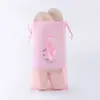 Bolsa para Zapatos de Baile con Doble Cordón B6, Bolsa de Almacenamiento Transpirable y Ligera para Zapatos de Punta de Ballet, Bolsa para Zapatos de Baile de Clase de Entrenamiento