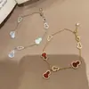 Pulsera de calabaza con baño de oro real de 14k, circonita y nácar, nuevo diseño de nicho estilo chino, accesorio de mano moderno y versátil