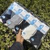 Calcetines Casuales de Algodón de Cintura Baja Huicheng Dew para Hombre y Mujer Primavera y Verano Color Sólido Fresco Uso Diario Viajes Simples Nuevo Estilo 2025