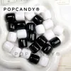 Contas Tubulares de Acrílico Tamanho Grande Acessórios Charms para Bolsa DIY Chaveiro Furo Reto Material Corrente para Celular Acessórios para Sapatos e Roupas Joias com Contas