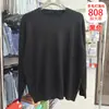 Suéter de otoño e invierno talla grande 65-85 kg, moderno, capa interior, top de punto fino, pieza única, camiseta base 808