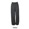 Pantalones Casuales de Pierna Ancha, Tiro Alto, Corte Delgado, con Capas de Aire, Versátiles, Cómodos, Alta Elasticidad, Transpirables, Pantalones para Mujer, Pantalones Curvos de Corte Delgado