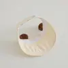 Sombrero de Bebé Otoño Corea del Sur Estilo Nuevo Lindo Dibujo Animado Protector Solar Exterior Ala Ancha Sombrero de Copa Abierta Sombrero con Protección Solar para Bebé