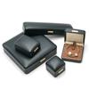 Caja de joyería de cuero de alta gama caja para anillos caja para collares caja para colgantes caja para pulseras caja para pulseras caja para cadena larga Portátil