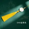 Nuevo producto: "Flores en Flor, Luna en Plena Floración" colgante de borla de conejo de jade, accesorio de estilo chino tradicional, colgante para ropa china, decoración de caja de regalo, adorno colgante