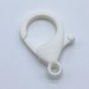 Suministro directo de fábrica acrílico orificio colgante plástico broche de langosta diy con hebilla de cadena para mascarilla collar decorativo