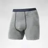 Ropa interior térmica cálida para hombre de invierno con forro polar, engrosada, resistente al desgaste, pantalones largos tipo bóxer para las piernas, pantalones bóxer para mediana edad y personas mayores
