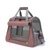 Suprimentos para Animais de Estimação Mochila Portátil Leve para Passeio Grande Capacidade Gato e Cachorro Respirável Expansível Dobrável Bolsa para Gato