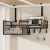 Estante de almacenamiento para dormitorio sin taladro para artículos pequeños y productos de cuidado de la piel, estante de almacenamiento de pared para literas