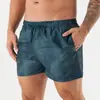 Shorts de Praia Masculino Europeu e Americano Transfronteiriço de Secagem Rápida, Shorts Casuais Esportivos Divertidos com Grafite, Tecido de Pele de Pêssego Masculino