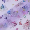 Ponto Colorido Estampagem a Quente Borboleta Renda Tecido Decorativo Tecido Decorativo Vestido de Casamento Feito à Mão DIY Roupas Femininas Roupas Infantis Acessórios