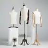 Maniquí de Torso de Hombre para Exhibición de Ropa Tienda de Ropa Traje Vestido de Noche Soporte de Exhibición Ventana Maniquí de Cuerpo Completo Soporte