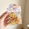 Gomas para el pelo de estilo coreano para niños, Diademas de animales, Gomas elásticas que no dañan el pelo, Cuerdas para el pelo de bebé lindas, 8 piezas en una bolsa