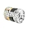 Anillo Popular Transfronterizo de Acero de Titanio con Letra Inglesa, Letra Grabada Jesús que No se Desvanece, Joyería de Anillo de Fe