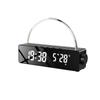 Reloj Digital LED, Luz Ambiental de Atardecer Colorida, Pantalla Grande de Alta Definición, Reloj Despertador Multifuncional, Reloj de Mesita de Noche para Dormitorio