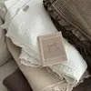 Funda de Cama Individual Doble Cara de Color Sólido Estilo Coreano, Algodón Puro Lavado a la Arena, Juego de Tres Piezas, Sábana Acolchada Engrosada de Algodón Puro, Adecuada para Todas las Estaciones