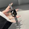 Correa de metal para Apple Watch iwatchs9/s10 s8/7/6/54321, correa de reloj de alta gama para mujer, verano