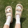 Sandalias de Moda con Doble Tira Simples para Mujer, Moda de Verano para Exteriores, Nuevo Modelo 2026 Sandalias de Playa para Mujer