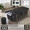 Venta al por mayor de exportación transfronteriza, Cama de champú eléctrica elevable, Terapia para la cabeza, Terapia para los pies, Sofá con baño de pies, Cama integrada, Cama de masaje para pies