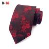 Suministro Listo 2025 Nuevo Pañuelo de Poliéster para Hombre Flor Grande Corbata Moderna Corbata para Traje de Hombre