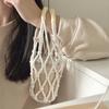 Bolsa de Malha Fofa para Garrafa de Água Bolsa de Malha Vazada Pura Bolsa de Almoço para Café Bolsa de Mão Cobertura para Copo de Água Cobertura para Chaleira