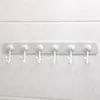 Ganchos Adhesivos Fuertes para Baño, Colgador de Ropa de Pared sin Clavos, Ganchos de Pared sin Rastro, Ganchos para Ropa en la Parte Trasera de la Puerta, Ganchos Pegajosos