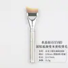 Brocha de Base Cola de Pescado, No Absorbe Polvo, Cabeza Plana Sin Marcas, Brocha Angulada para Base, Corrector Ultra Delgado, Brocha Plana para Maquillaje de Base