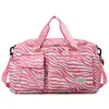 Bolsa de Viaje Bolsa de Equipaje para Estancias Cortas Gran Capacidad Estampado de Leopardo Estampado de Cebra Bolsa de Viaje Bolsa de Mano Ligera Bolsa para Alojamiento Bolsa de Gimnasio