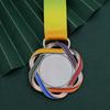 Medalhas de Metal Personalizadas para Eventos Esportivos, Competições de Maratona, Prêmios Honoríficos, Jogos Esportivos de Campus, Medalhas de Ouro, Prata e Bronze