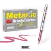 Bolígrafo Marcador Guangna 8520 de Metal Líquido Directo con Punta Suave, 48 Colores, Colores Apilables, Adecuado para Dibujo Artístico de Estudiantes y Graffiti Colorido