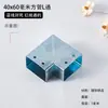 Conector en T de Tubo de Hierro Galvanizado Junta de Tubo Cuadrado para Escalera Accesorios Planos sin Soldadura Esquina en T Leede Zhuj