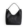 Nueva Bolsa Tote de Gran Capacidad de Piel de Becerro Suave Curtida Vegetal para Mujer, de Alta Textura, Combinable con Todo, para Hombro, Axila, para Viajar, Bolso de Mano para Mujer