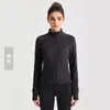 Traje de Yoga Weiman Otoño Invierno Au Li Rong Chaqueta Ajustada Generación de Calor Doble Cara Ropa Exterior Cálida con Bolsillos Top de Fitness para Mujer