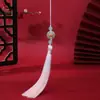 Soporte para Flores Imitación Jade Dongling Hebilla Ping'an Borla Flecos Estilo Antiguo Accesorio de Broche para Qipao Colgante Marcador de Libros Borla Fabricante Venta al por Mayor