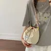 Bolso de Cubo con Cordón Estilo Japonés para Mujer 2026 Nuevo Bolso Cruzado Sencillo Bolso Pequeño Lindo de Lunares Bolso Casual