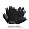 Luvas de fitness masculinas, equipamento esportivo de mastro único, treinamento de pull-up, luvas de meio dedo antiderrapantes para mulheres, halteres de ferro