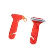 Martillo de seguridad dos en uno para coche, martillo de escape multifuncional, artefacto para romper ventanas de coche, herramientas de escape de emergencia para coche al por mayor