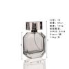 Fábrica local 50ml spray baioneta octogonal perfume frasco de vidro dividido embalagem Victoria's Secret