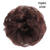 Venta al por mayor de fábrica Pelucas de Comercio Exterior Europeas y Americanas Cabeza de Bola Desordenada Seda de Alta Temperatura Rizado Esponjoso Anillos de Cabello Moño Banda Elástica Bolsa para Pelucas