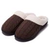 Zapatillas de casa REACH para hombre y mujer, cálidas, para interior y exterior, con certificación Oeko-tex BSCI, en stock sedex