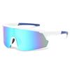 Novos óculos de ciclismo transfronteiriços Maratona ao ar livre Óculos de sol PC Mountain bike autopropelido Proteção para os olhos Óculos de pára-brisa