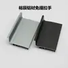 Manija de aleación de aluminio de 3M para gabinete de muebles sin manija cajón empotrado manija invisible gabinete superior gabinete medio gabinete inferior tirador oculto