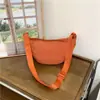 Bolso de Hombro Único de Nailon Otoño para Mujer 2025 Nuevo Bolso Cruzado Versátil Bolso de Axila Bolso de Media Luna de Moda Bolso Dumpling