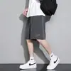 Pantalones Cortos para Hombre Verano Modernos Sueltos Estampados Versátiles Casuales Deportivos Estudiante Delgados de Hielo Seda