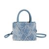 Bolso tote de gran capacidad para mujer 2023 nuevo bolso pequeño estilo océano rombo para ir al trabajo hombro bandolera moda