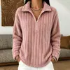 2026 Europeu e Americano transfronteiriço Amazon AliExpress roupas femininas outono e inverno novo plush quente com zíper moletom de manga comprida