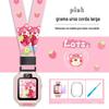 Para Huawei Kids Watch 5x/5XPro Lanyard Largo Estampado de Desenho Animado Acessórios 4pro/4x/3pro/3s
