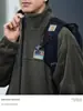 Chaqueta de Polar con Cuello Alto Estilo Japonés Marca de Moda de Hong Kong para Hombre Otoño e Invierno Polar Doble Cara Cárdigan de Pareja Sudadera Casual