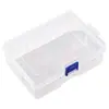 Hebilla de bloqueo sin rejilla Caja vacía de PP Caja de almacenamiento de plástico transparente sin inserto con tapa Embalaje de almacenamiento para herramientas