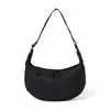 Nova Bolsa Transversal com Design de Nicho, Estilo Minimalista Preguiçoso, Bolsa de Nylon Leve Formato Bolinho, Bolsa de Ombro Versátil de Grande Capacidade